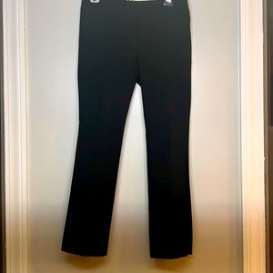Ann Taylor size 6 straight leg black pants.  Like new condition.